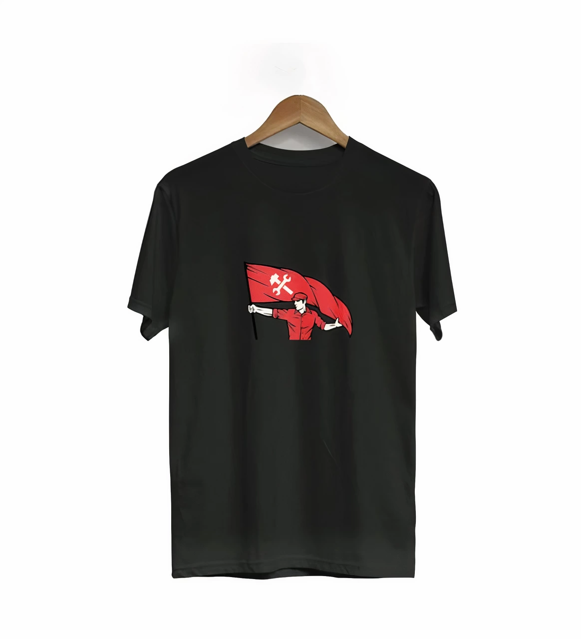1-mayis-emekcilerimiz-icin-ozel-tasarim-bayrakli-emekci-baskili-t-shirt-siyah-1345896-sw1164sh1280 1 Mayıs Emek ve Dayanışma Bayraklı Emekçi Baskılı Bisiklet Yaka T-shirt - Siyah