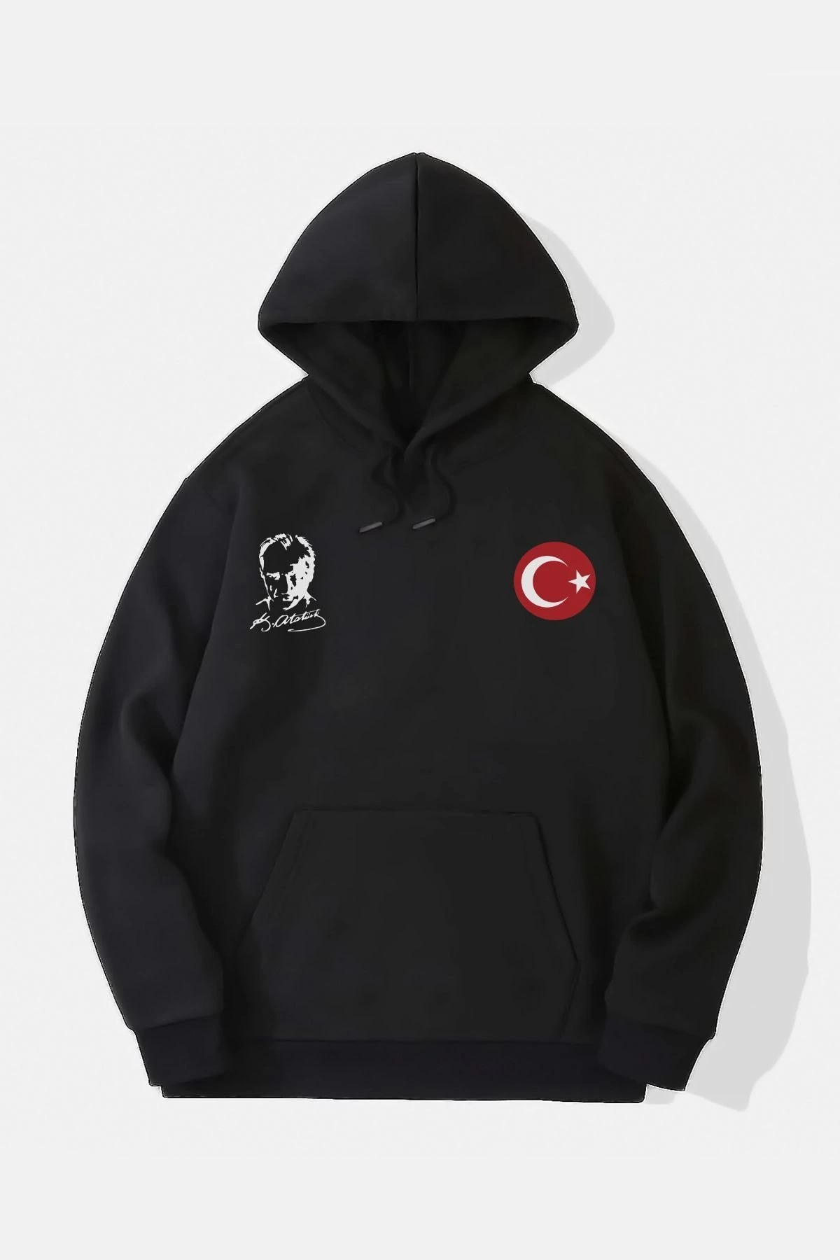 10-kasima-ozel-uc-iplik-kapsonlu-baskili-sweatshirt-siyah-70693732-sw1200sh1800 10 Kasıma Özel 3 İplik Kapüşonlu Baskılı SweatShirt Hoodie - Siyah