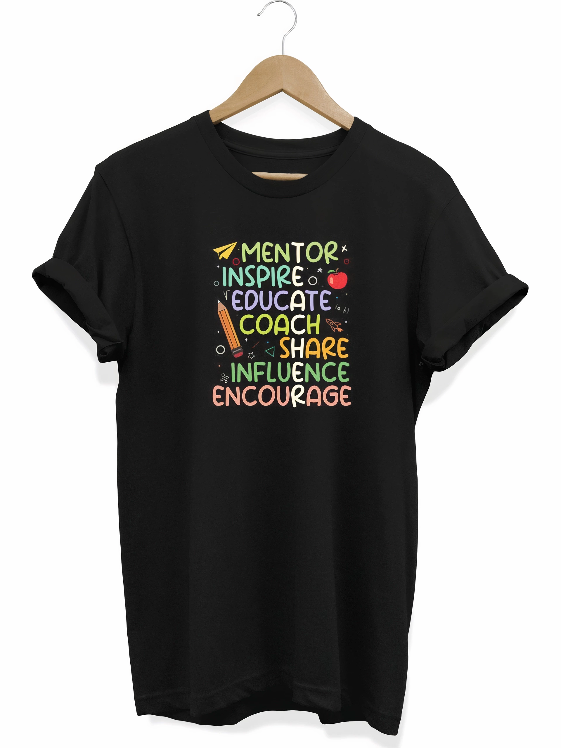 24-kasim-ogretmenler-gunu-baskili-t-shirt-siyah-12005651-sw1920sh2560 24 Kasım Öğretmenler Günü Hediye Temalı Oversize Bisiklet Yaka T-shirt - Siyah