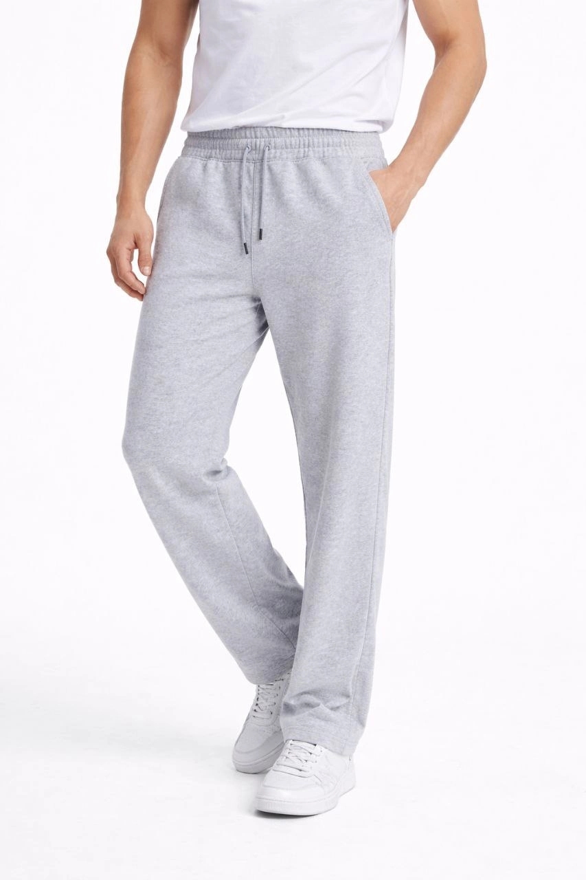6995f7e47de1f-2854254-sw853sh1280 Erkek Düz Paça Beli Lastikli Eşofman Alt Pantolon - Gri - Görsel 2