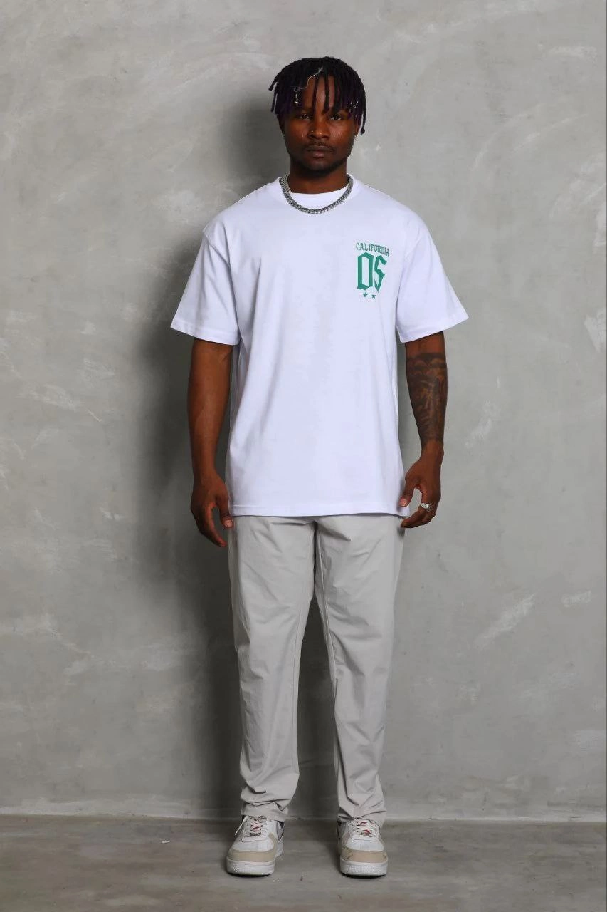 69b67a36947d4-9030271-sw853sh1280 Erkek Baskılı T-Shirt Kısa Kol Bisiklet Yaka Regular Fit Tişört - Beyaz - Görsel 2