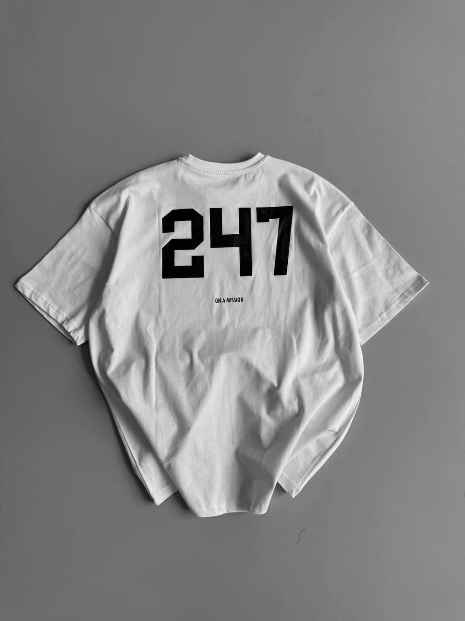 baskili-oversize-bisiklet-yaka-t-shirt-beyaz-15346450-sw960sh1280 Erkek Ön ve Arka Baskılı T-Shirt Kısa Kol Bisiklet Yaka Regular Fit Tişört - Beyaz