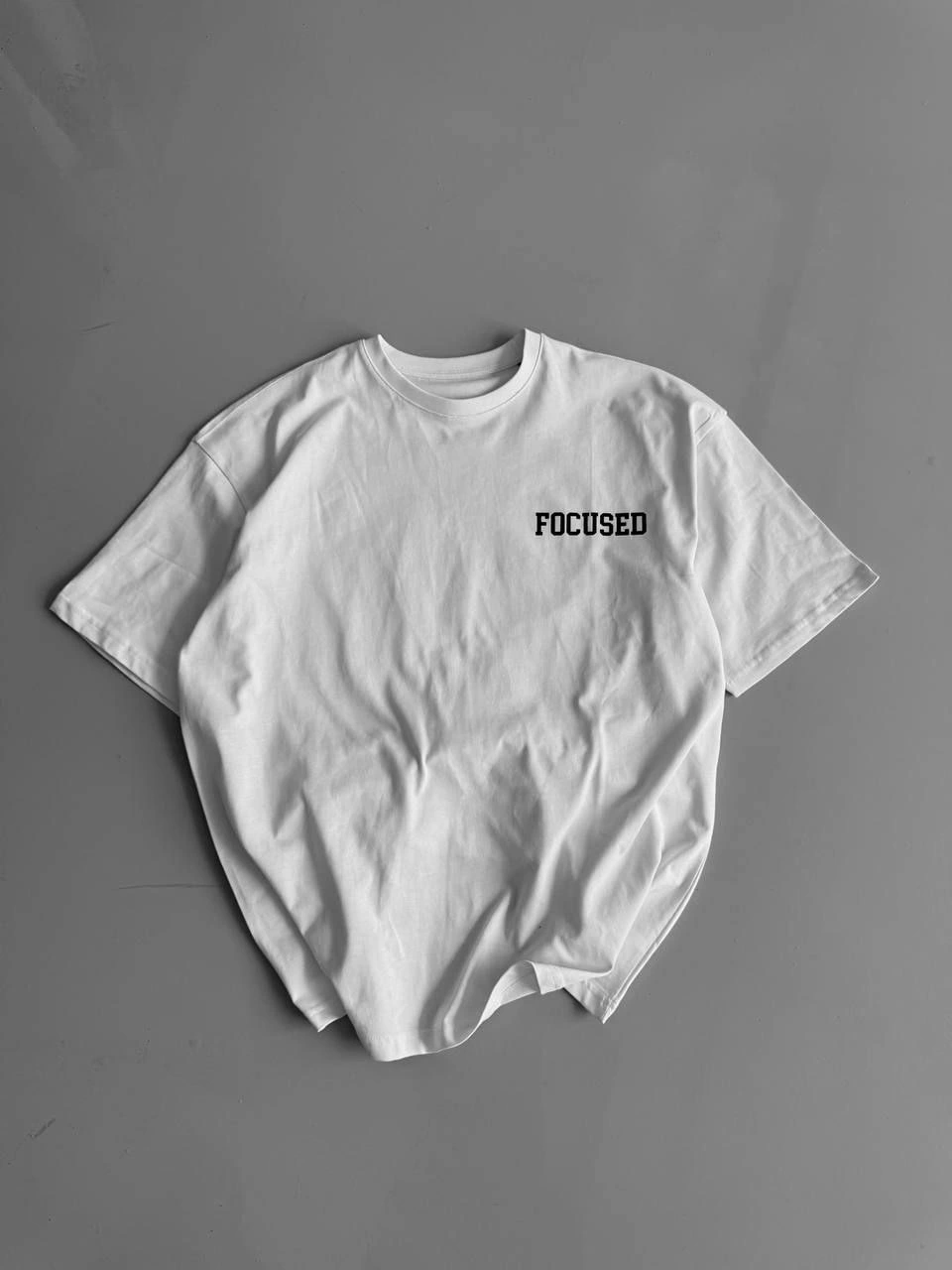 baskili-oversize-bisiklet-yaka-t-shirt-beyaz-83781111-sw960sh1280 Erkek Ön ve Arka Baskılı T-Shirt Kısa Kol Bisiklet Yaka Regular Fit Tişört - Beyaz - Görsel 2