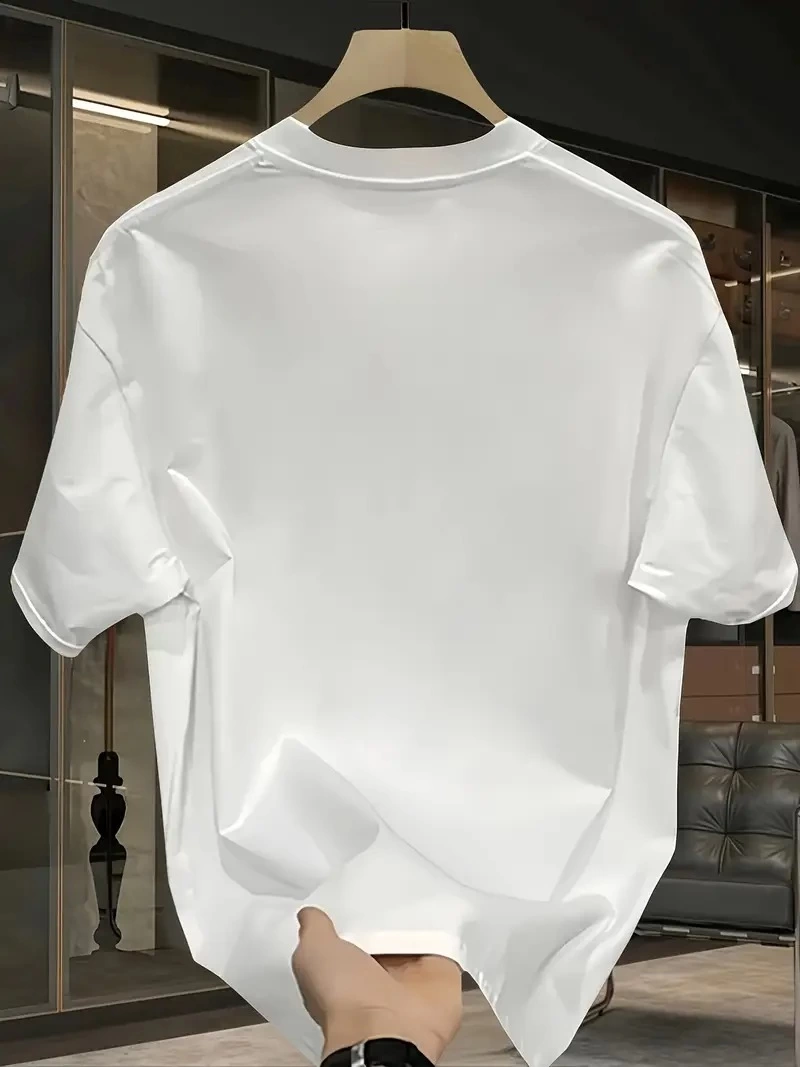 baskili-oversize-bisiklet-yaka-t-shirt-siyah-10306489-sw800sh1067 Erkek Bisiklet yaka t-shirt Pembe Panter Baskılı Kısa Kollu Tişört - Beyaz - Görsel 2