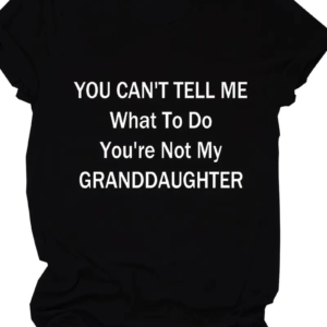 Kadın Baskılı Tişört Kısa Kol Bisiklet Yaka T-shirt - Siyah