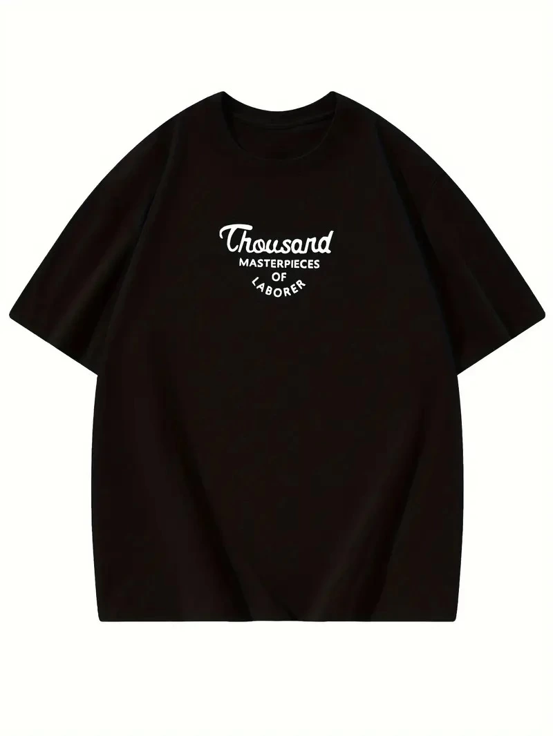 baskili-oversize-bisiklet-yaka-t-shirt-siyah-75349262-sw800sh1066 Kadın Baskılı Tişört Bisiklet yaka yazlık Kısa Kol oversize t-shirt - Siyah - Görsel 2