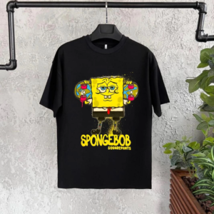 Bisiklet Yaka Kısa Kol Çocuk Baskılı T-Shirt - Siyah