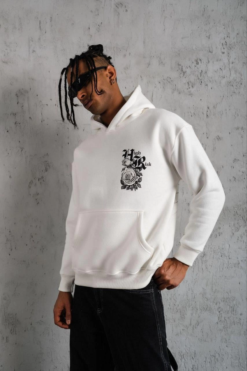 erkek-baskili-kapsonlu-sweat-beyaz-163319973-sw854sh1280 Erkek 3 İplik Pamuklu Kapüşonlu Baskılı Cepli Oversize Sweatshirt Hoodie - Beyaz