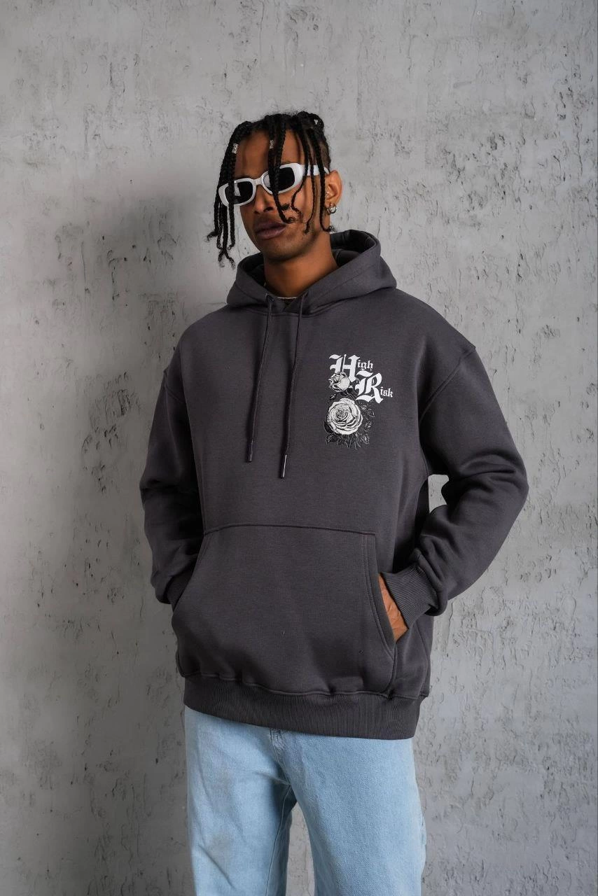erkek-baskili-kapsonlu-sweat-fume-162004187-sw854sh1280 Erkek 3 İplik Pamuklu Kapüşonlu Baskılı Cepli Oversize Sweatshirt Hoodie - Füme