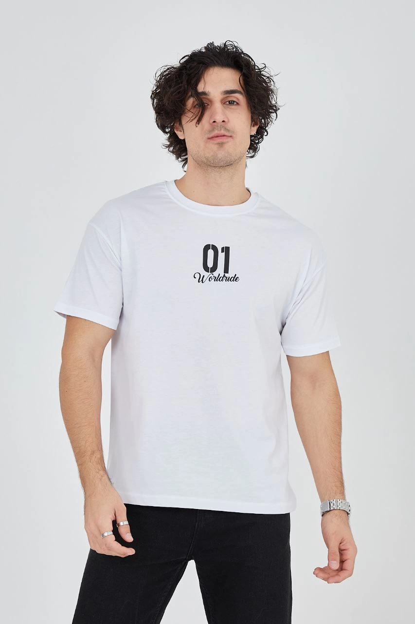 erkek-bisiklet-yakali-baskili-t-shirt-beyaz-23828816-sw853sh1280 Erkek Baskılı T-Shirt Kısa Kol Bisiklet Yaka Regular Fit Rahat Kalıp Günlük Tişört - Beyaz