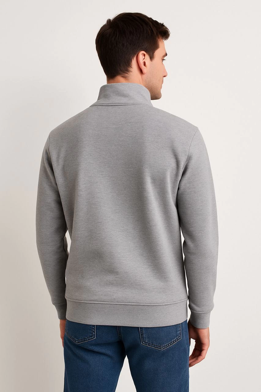 erkek-dik-yaka-sweatshirt-dik-yaka-yarim-fermuarli-3-iplik-sardonlu-pamuk-kumas-gri-23856972-sw853sh1280 Erkek Dik Yaka Yarım Fermuarlı 3 İplik Pamuklu Sweatshirt - Gri - Görsel 2