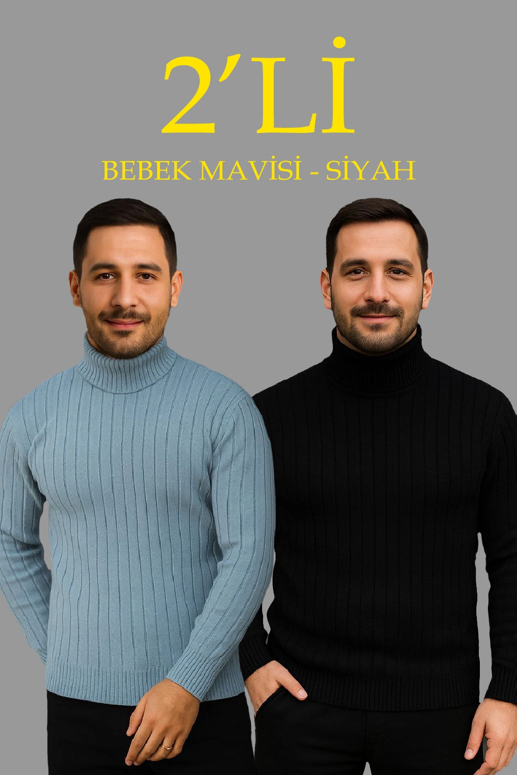 erkek-fitilli-triko-kazak-2-li-set-bebek-mavisi-siyah-regular-balikci-yaka-tam-bogazli-triko-seti-modeli-kazak-60888096-sw1030sh1545 Erkek Fitilli Kazak Tam Boğazlı Balıkçı Yaka Triko 2'li Set Bebek Mavisi-Siyah