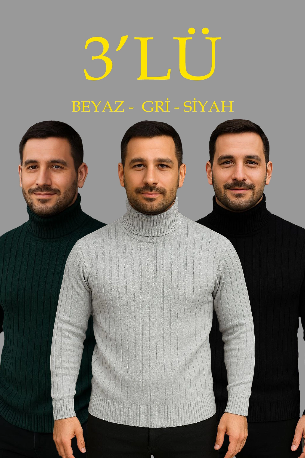 erkek-fitilli-triko-kazak-3-lu-set-beyaz-bordo-siyah-regular-balikci-yaka-tam-bogazli-triko-seti-modeli-kazak-65662753-sw1030sh1545 Erkek Fitilli Kazak Tam Boğazlı Balıkçı Yaka Triko 3'lü Set Gri-Haki-Siyah