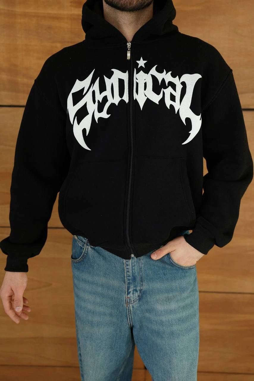 erkek-kapusonlu-sweatshirt-hoodie-3-iplik-sardonlu-pamuklu-kumas-onu-baskili-fermuarli-rahat-kalip-kislik-ve-sokak-stili-sweat-siyah-39519179-sw854sh1280 Erkek Kapüşonlu 3 İplik Şardonlu Önü Baskılı Fermuarlı Oversize Sweatshirt - Siyah - Görsel 2