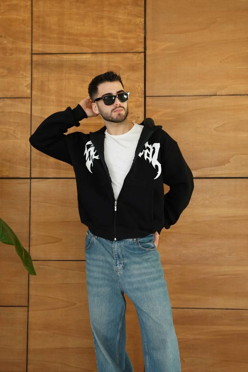 erkek-kapusonlu-sweatshirt-hoodie-3-iplik-sardonlu-pamuklu-kumas-onu-baskili-fermuarli-rahat-kalip-kislik-ve-sokak-stili-sweat-siyah-55393271-sw854sh1280 Erkek Kapüşonlu 3 İplik Şardonlu Önü Baskılı Fermuarlı Oversize Sweatshirt - Siyah