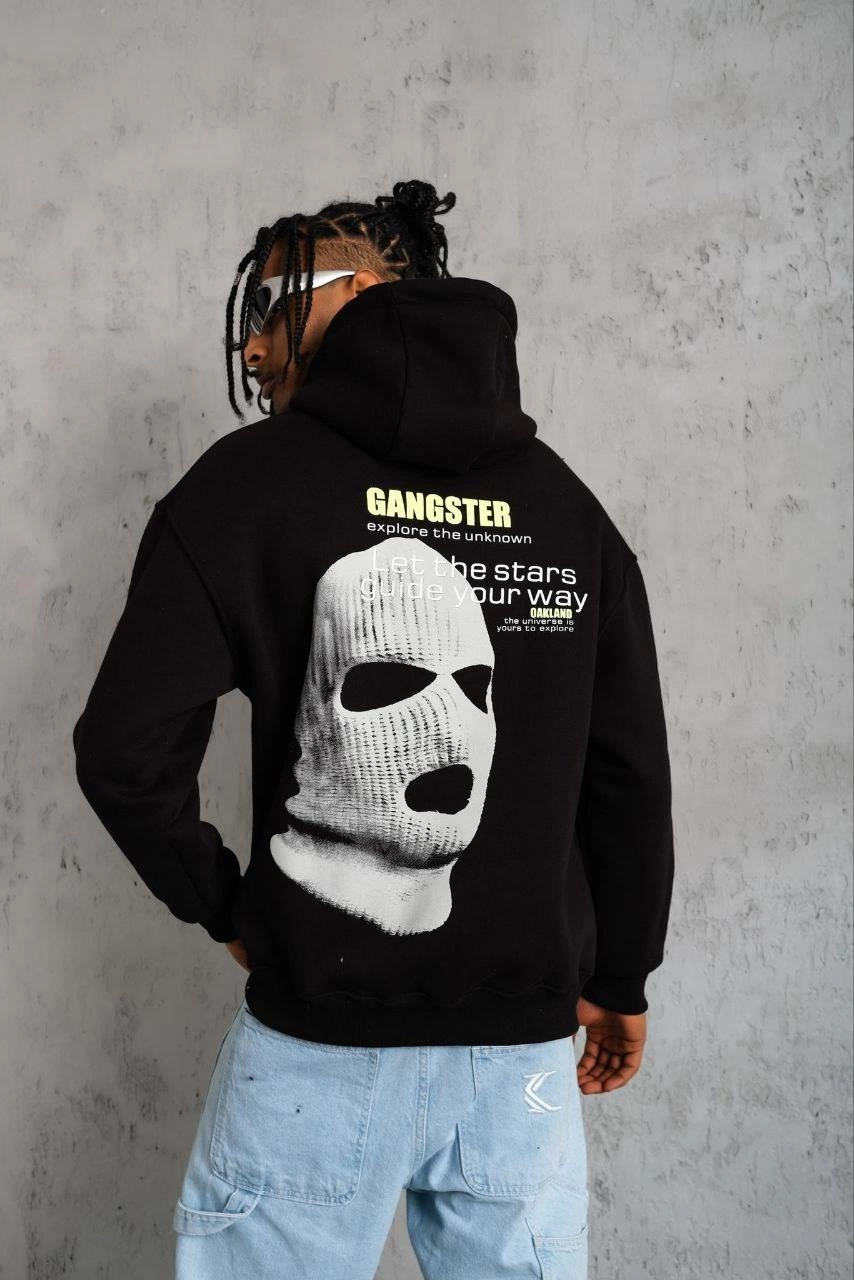 erkek-kordonlu-maske-baskili-kapusonlu-siyah-249221587-sw854sh1280 Erkek Baskılı Kapüşonlu 3 iplik pamuklu hoodie Sweatshirt - Siyah