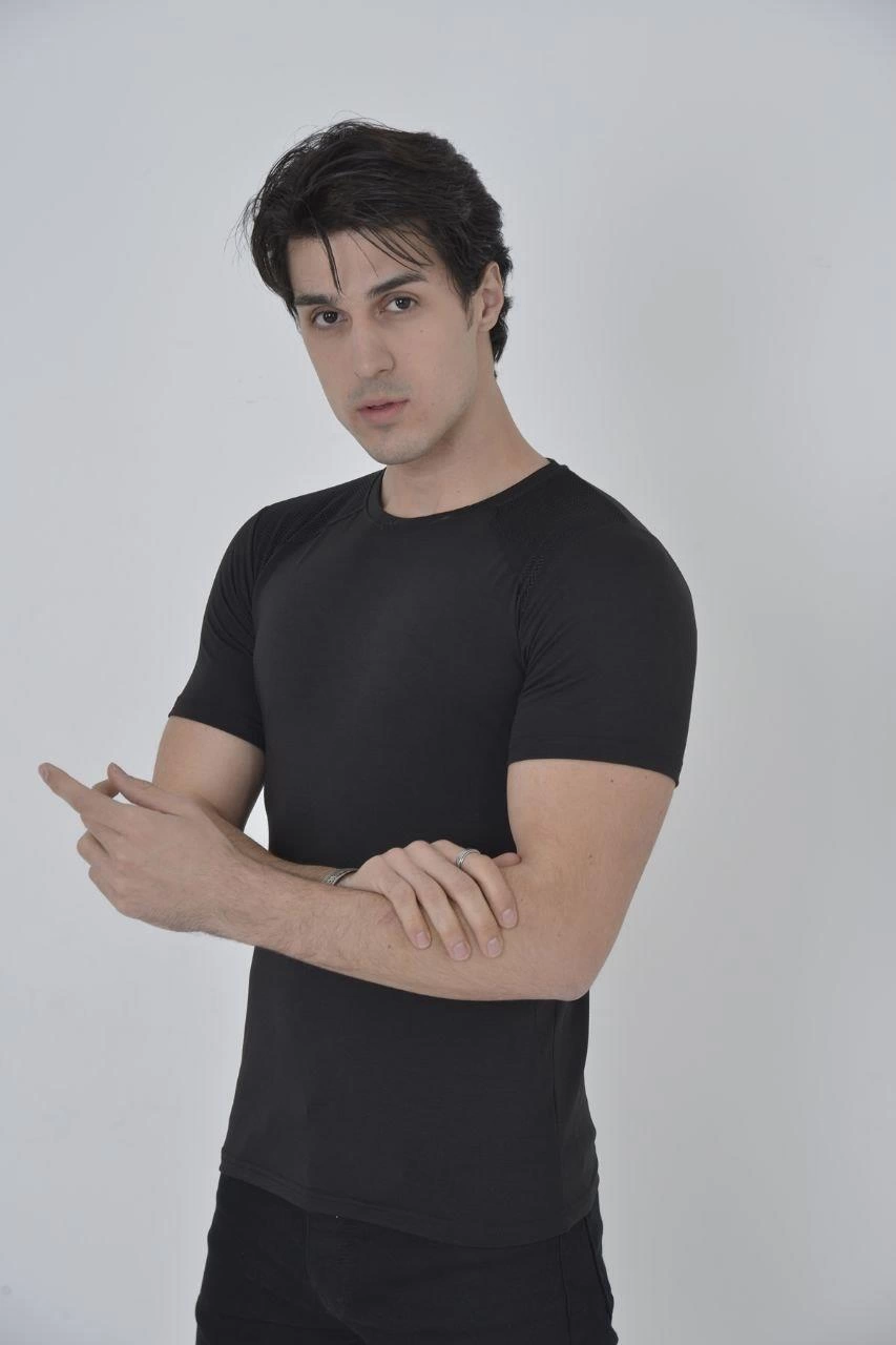 erkek-omuz-fileli-slim-fit-t-shirt-siyah-185438451-sw853sh1280 Erkek Omuz Fileli T-Shirt Kısa Kol Bisiklet Yaka Slimfit Tişört - Siyah