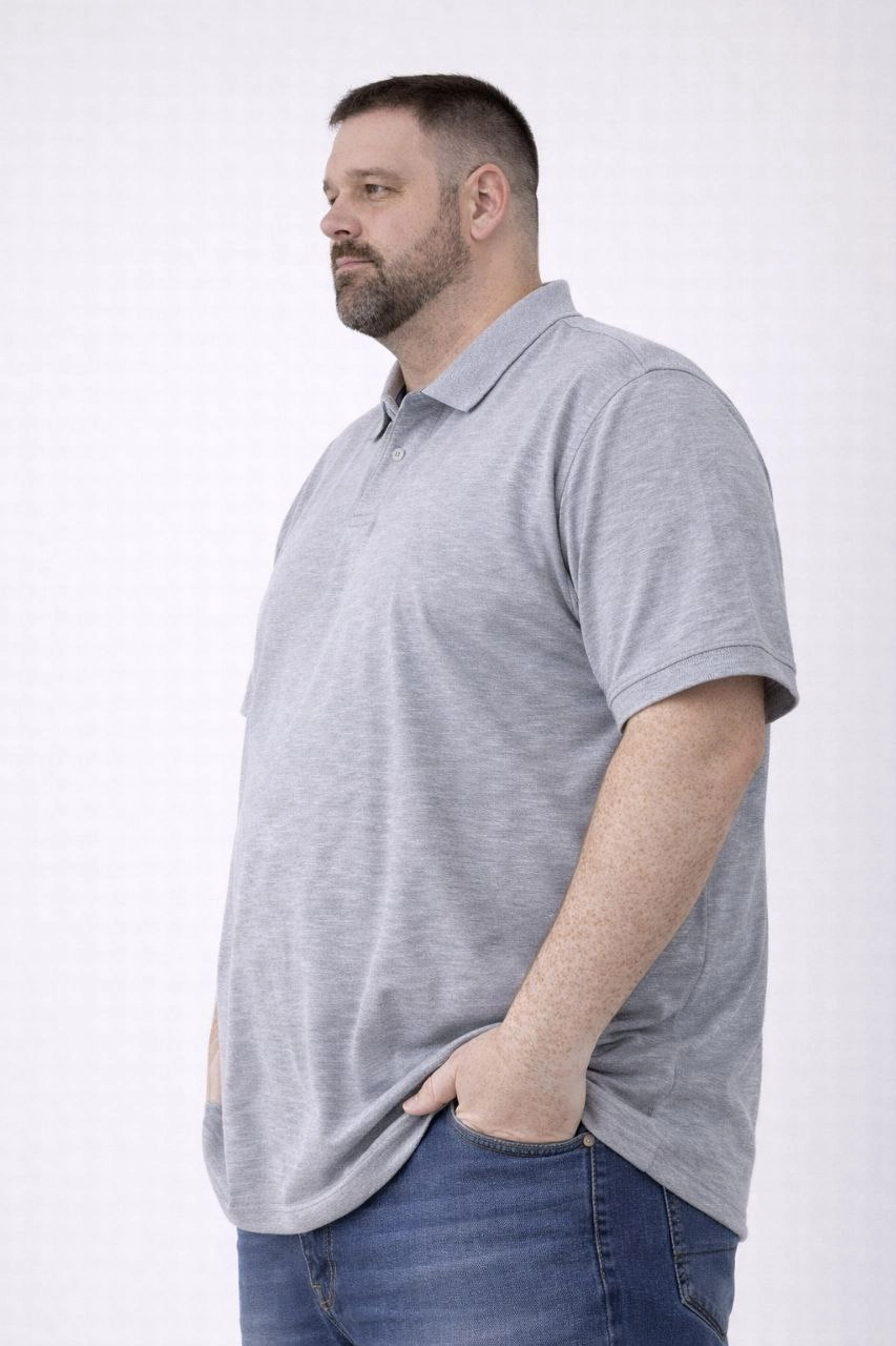 erkek-pike-kumas-dugmeli-yaka-battal-buyuk-beden-gunluk-kisa-kol-tisort-t-shirt-gri-72633750-sw853sh1280 Erkek Polo Yaka Düğmeli Pike Kumaş Tişört Battal Beden Kısa Kol T-Shirt - Gri - Görsel 2