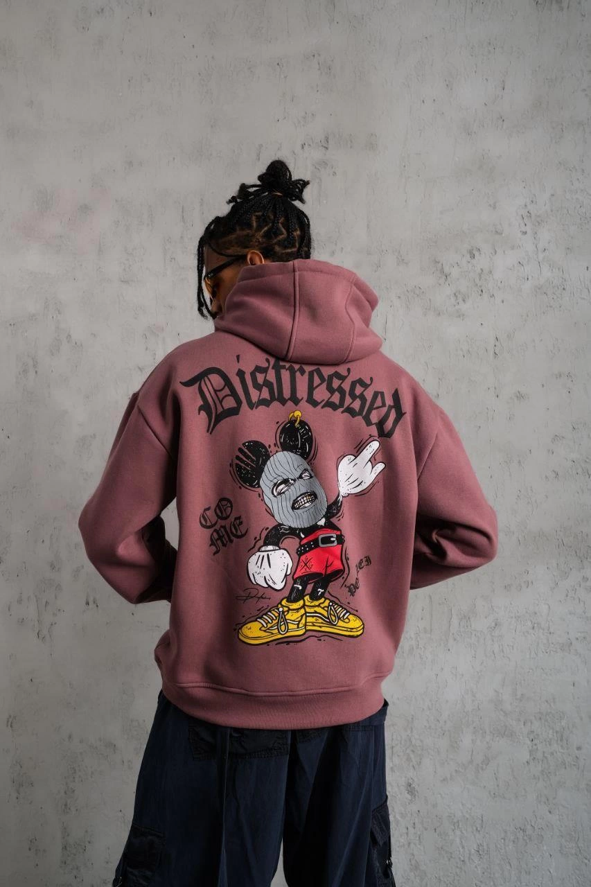 erkek-uc-iplik-baskili-kapusonlu-sweat-gul-kurusu-163032211-sw853sh1280 Erkek 3 İplik Pamuklu Kapüşonlu Kanguru Cepli Sweatshirt Hoodie - Gül Kurusu