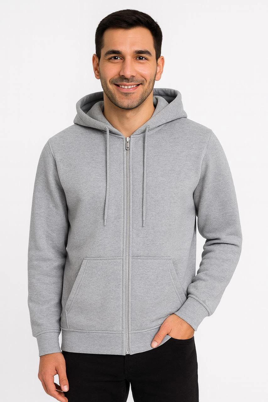 erkek-uc-iplik-kapusonlu-tam-fermuarli-kanguru-cepli-sweatshirt-hoodie-gri-30959129-sw853sh1280 Erkek 3 İplik Pamuklu Kapüşonlu Tam Fermuarlı Cepli Hoodie Sweatshirt - Gri