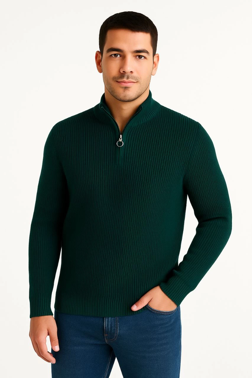 erkek-yarim-fermuarli-triko-kazak-selanik-orgu-dik-yaka-pamuklu-dokuma-regular-fit-uzun-kollu-kislik-model-haki-57153078-sw853sh1280 Erkek Yarım Fermuarlı Triko Kazak Selanik Örgü Dik Yaka Pamuklu Dokuma Regular Fit - Haki