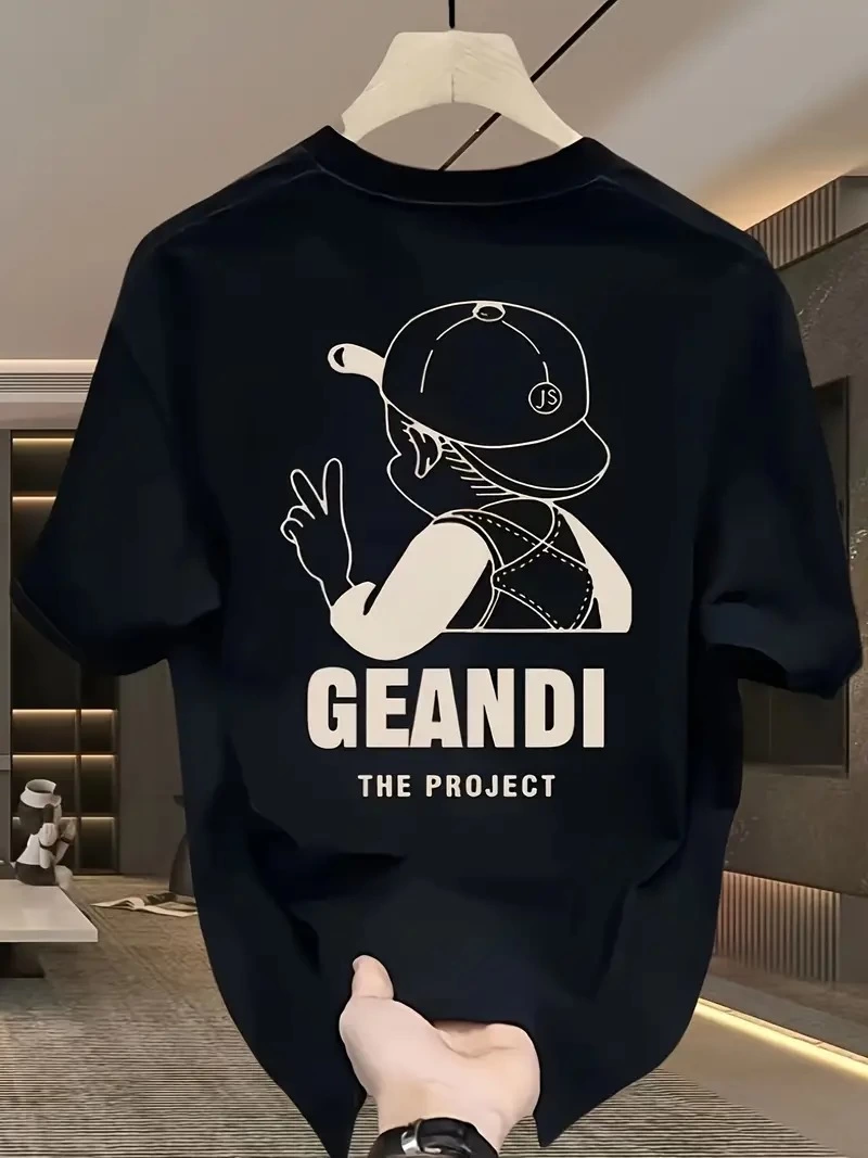 icin-genis-kesim-pamuklu-tisort-gandhi-the-project-baskili-siyah-rahat-kesim-kisa-kollu-gunluk-kiyafet-her-gun-giyilebilecek-tisort-siyah-26083959-sw800sh1067 Kadın T-Shirt "GANDHI The Project" Baskılı Kısa Kollu tişört - Siyah