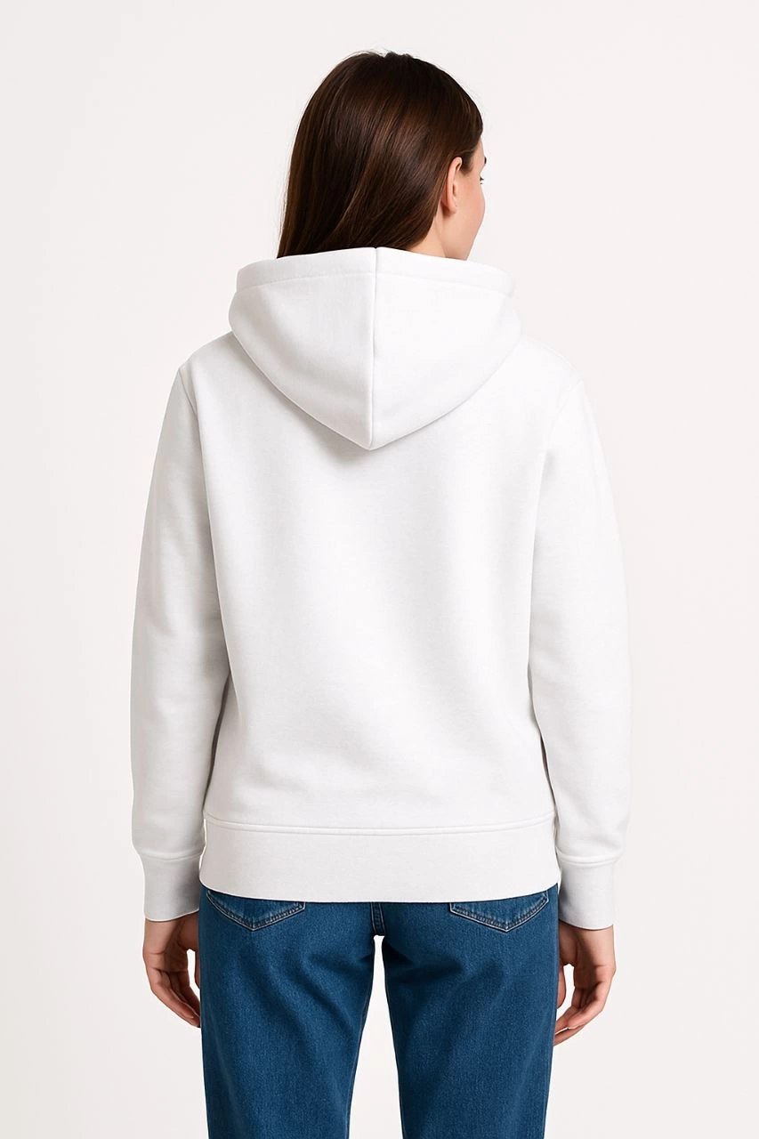 kadin-uc-iplik-kapusonlu-kanguru-cepli-sweatshirt-hoodie-beyaz-89260253-sw853sh1280 Kadın Kapüşonlu Kanguru Cepli 3 İplik Pamuklu Oversize Hoodie Sweatshirt - Beyaz - Görsel 2