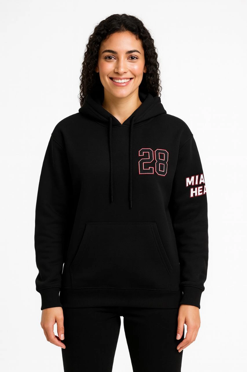 kadin-uc-iplik-kapusonlu-on-ve-arka-baskili-sweatshirt-hoodie-siyah-37699785-sw853sh1280 Kadın 3 İplik Pamuklu Kapüşonlu Kanguru Cepli Baskılı Hoodie Sweatshirt - Siyah - Görsel 2