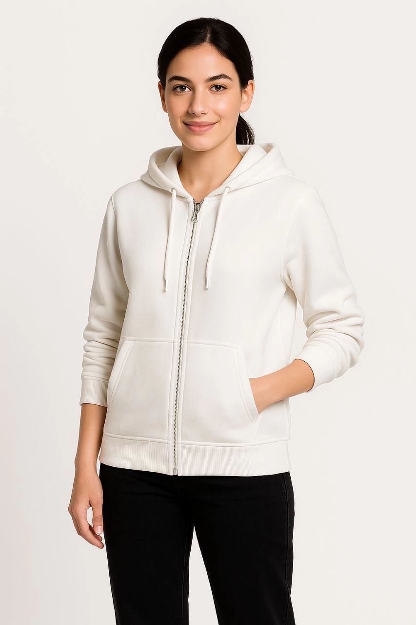 kadin-uc-iplik-kapusonlu-tam-fermuarli-kanguru-cepli-sweatshirt-hoodie-beyaz-23066693-sw853sh1280 Kadın 3 İplik Kapüşonlu Tam Fermuarlı Kanguru Cepli Sweatshirt Hoodie - Beyaz - Görsel 2