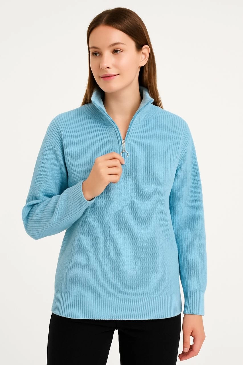 kadin-yarim-fermuarli-triko-kazak-selanik-orgu-dik-yaka-pamuklu-dokuma-oversize-uzun-kollu-kislik-model-bebe-mavisi-83739949-sw853sh1280 KADIN Yarım Fermuarlı Triko Kazak Selanik Örgü Dik Yaka Pamuklu Dokuma - Bebe Mavisi