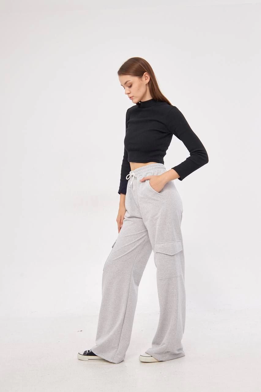 kargo-cepli-palazzo-oversize-kesim-iki-iplik-bol-paca-esofman-alti-pantalon-gri-52508177-sw853sh1280 Kargo Cepli Palazzo Oversize Kesim İki iplik Bol Paça Eşofman Altı Pantolon - Gri