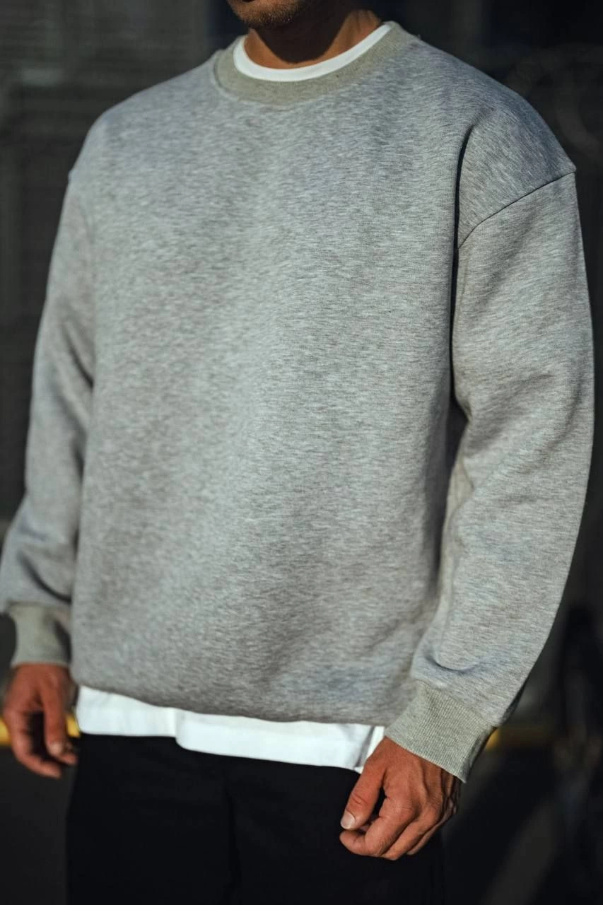 kislik-bisiklet-yaka-uc-iplik-basic-sweatshirt-gri-18716190-sw853sh1280 Erkek Kışlık Bisiklet Yaka 3 İplik Basic SweatShirt - Gri