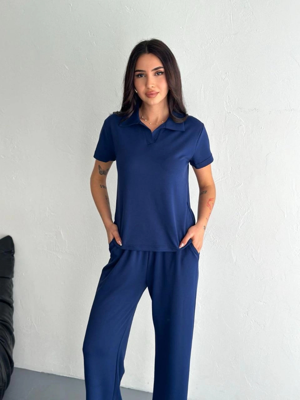 osy-modal-yumusak-dokulu-kumas-kisa-kollu-yakali-t-shirt-pantalon-ikili-takim-lacivert-89809361-sw960sh1280 Kadın Osy Modal Yumuşak Dokulu Kısa Kollu Yakalı Pantolon ikili Takım - Lacivert