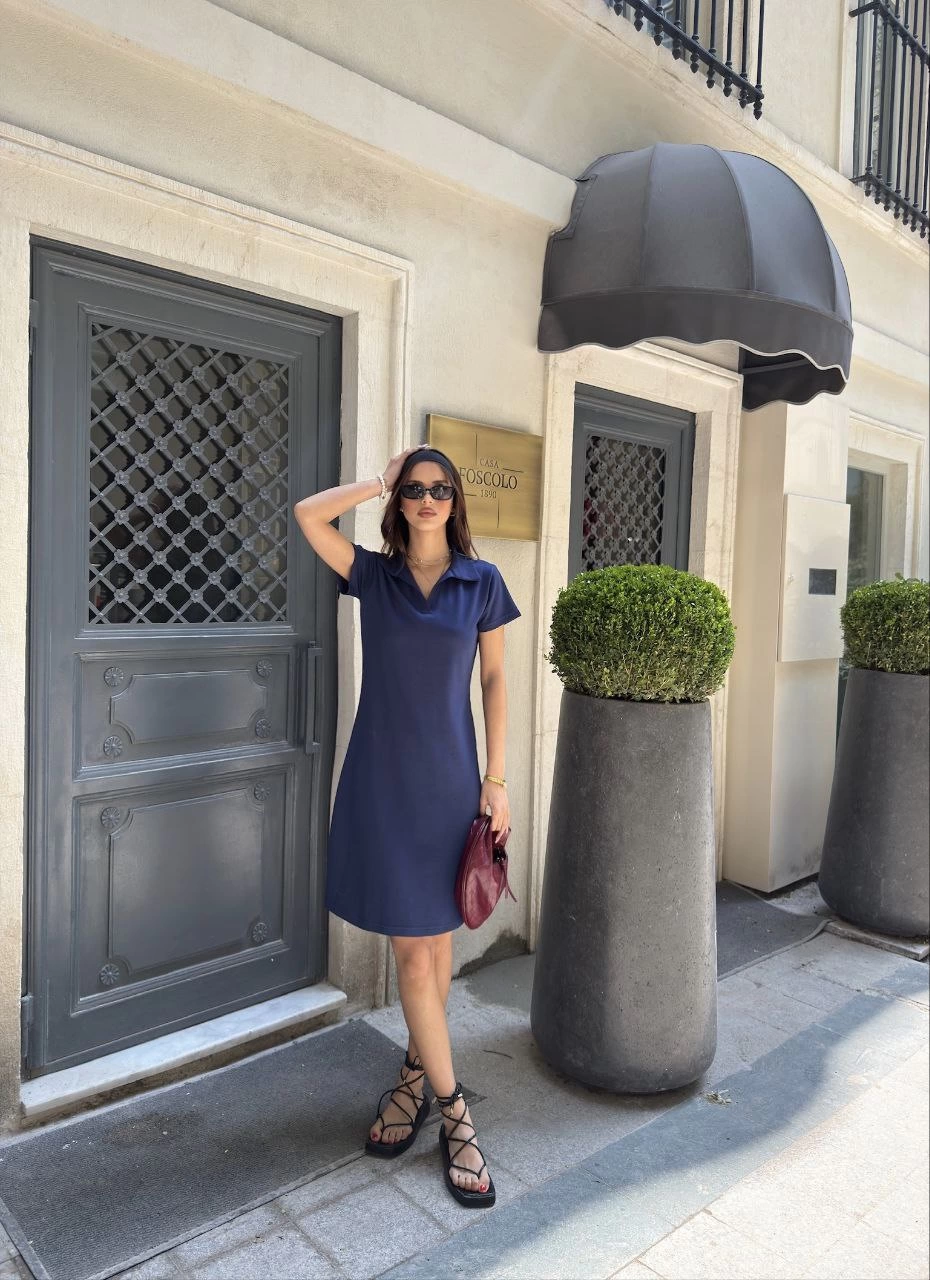 osy-modal-yumusak-dokulu-kumas-yakali-kisa-kollu-elbise-siyah-17764983-sw930sh1280 Kadın Osy Modal Yumuşak Dokulu Yakalı Kısa Kollu Elbise - Mavi