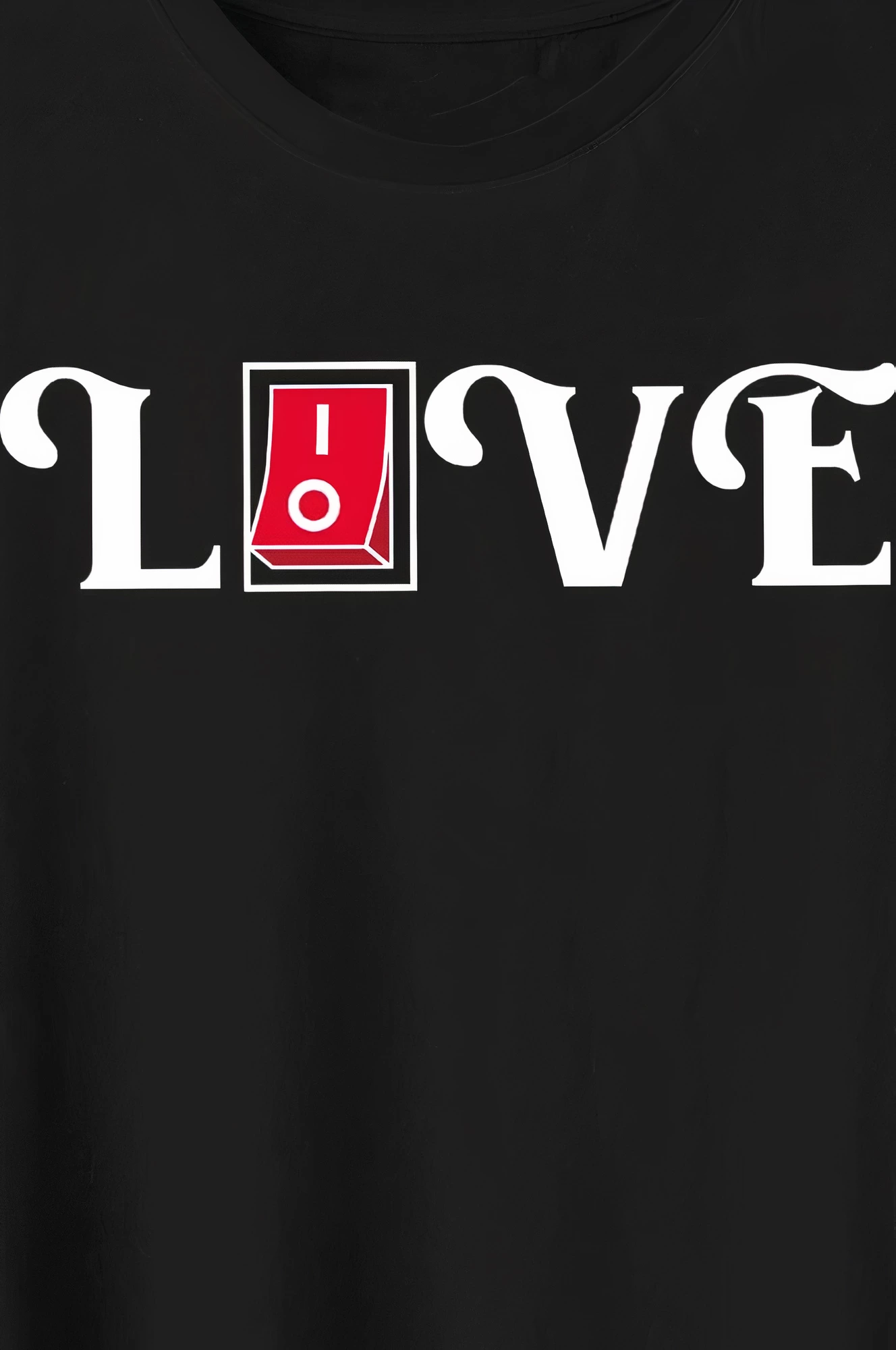 sevgililer-gunu-icin-ozel-tasarim-love-baskili-t-shirt-siyah-97420041-sw1328sh2000 14 Şubat Sevgililer Günü Love Baskılı Oversize Bisiklet Yaka T-shirt - Siyah - Görsel 2