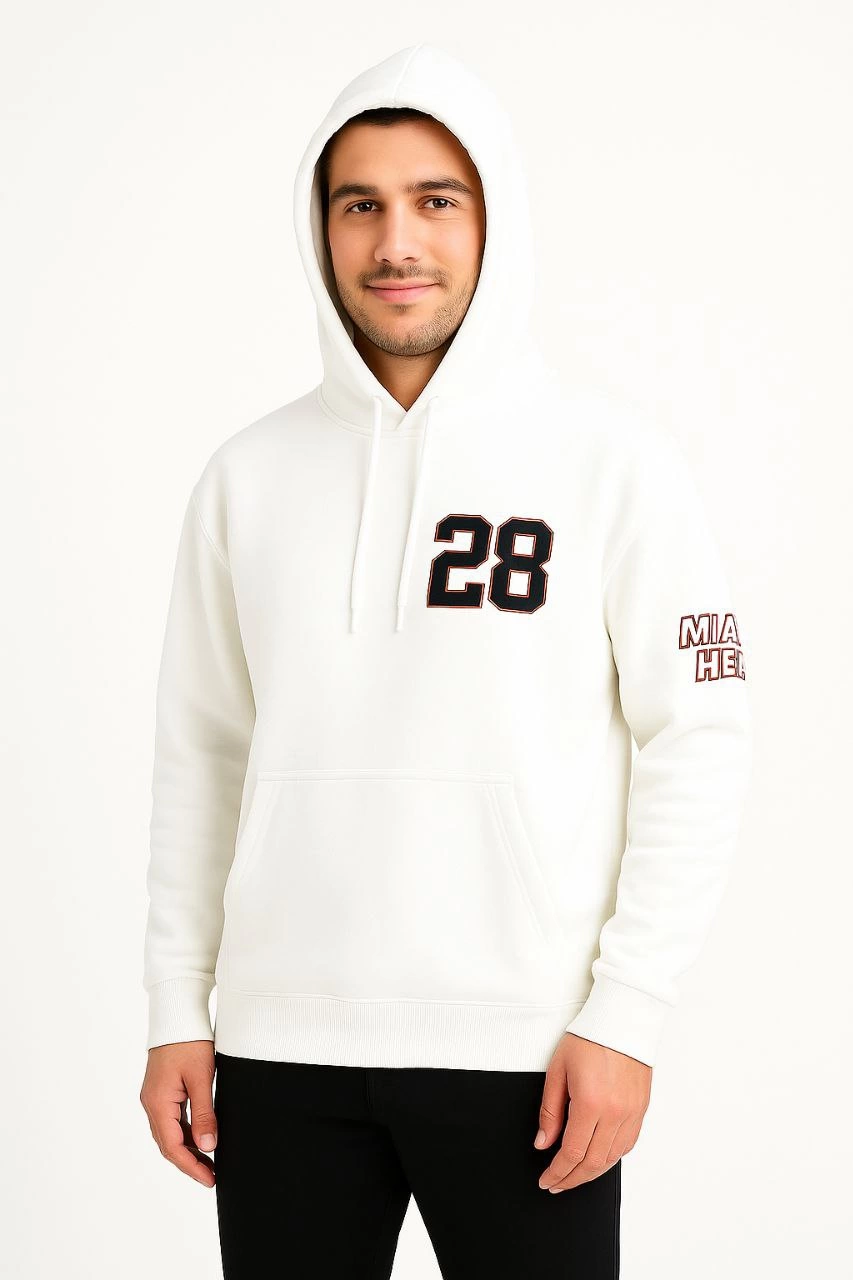 uc-iplik-kapusonlu-on-ve-arka-baskili-sweatshirt-hoodie-beyaz-38771667-sw853sh1280 Erkek Kapüşonlu Kanguru Cepli Sweatshirt 3 İplik Pamuklu Baskılı Hoodie - Beyaz - Görsel 2