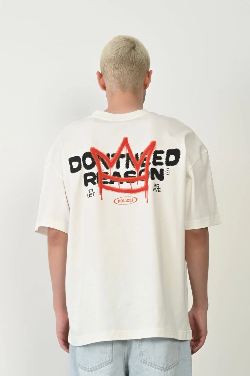 unisex-baskili-bisiklet-yaka-oversize-t-shirt-beyaz-43446111-sw853sh1280 Erkek Baskılı T-Shirt Kısa Kol Bisiklet Yaka Rahat Kalıp Tişört - Beyaz - Görsel 2
