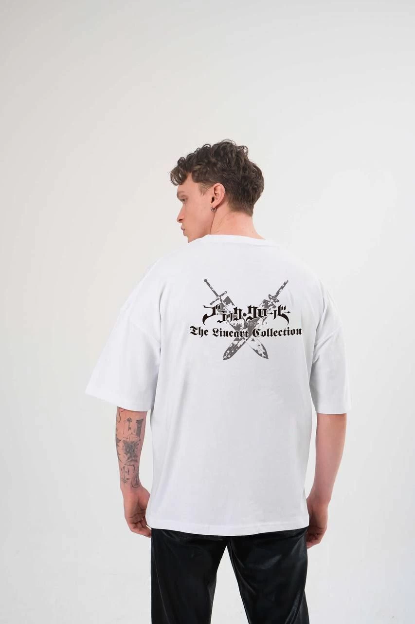 unisex-bisiklet-yaka-baskili-oversize-t-shirt-beyaz-43047191-sw853sh1280 Erkek Kısa Kol Tişört Bisiklet Yaka YONCA Baskılı Oversize T-Shirt - Beyaz - Görsel 2