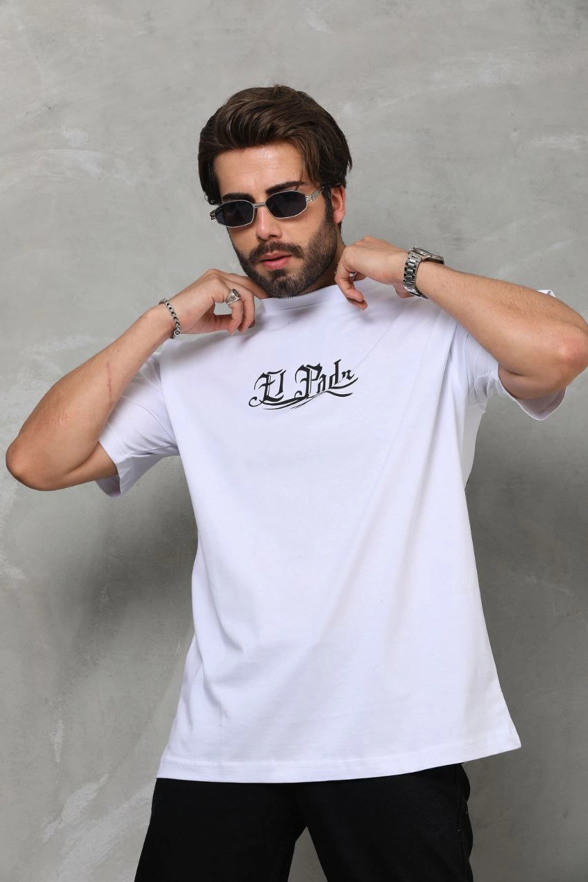 unisex-bisiklet-yaka-baskili-oversize-t-shirt-beyaz-47598619-sw853sh1280 Erkek Kısa Kol Yazlık Tişört Bisiklet Yaka Baskılı Oversize T-Shirt - Beyaz
