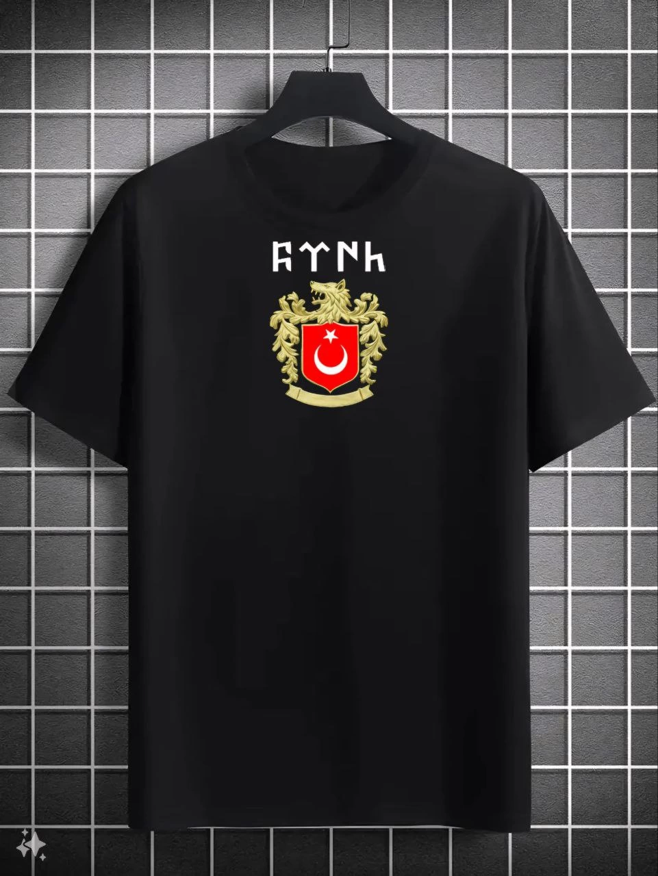 unisex-bisiklet-yaka-baskili-oversize-t-shirt-siyah-16240656-sw961sh1280 Erkek Kısa Kol Yazlık Tişört Bisiklet Yaka Baskılı Oversize T-Shirt - Siyah