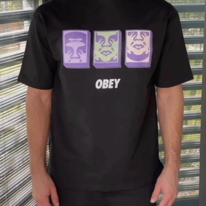 ERKEK Bisiklet Yaka Baskılı Oversize Kısa kol T-Shirt - Siyah