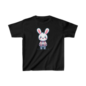 Unisex Çocuk Baskılı T-Shirt - Siyah