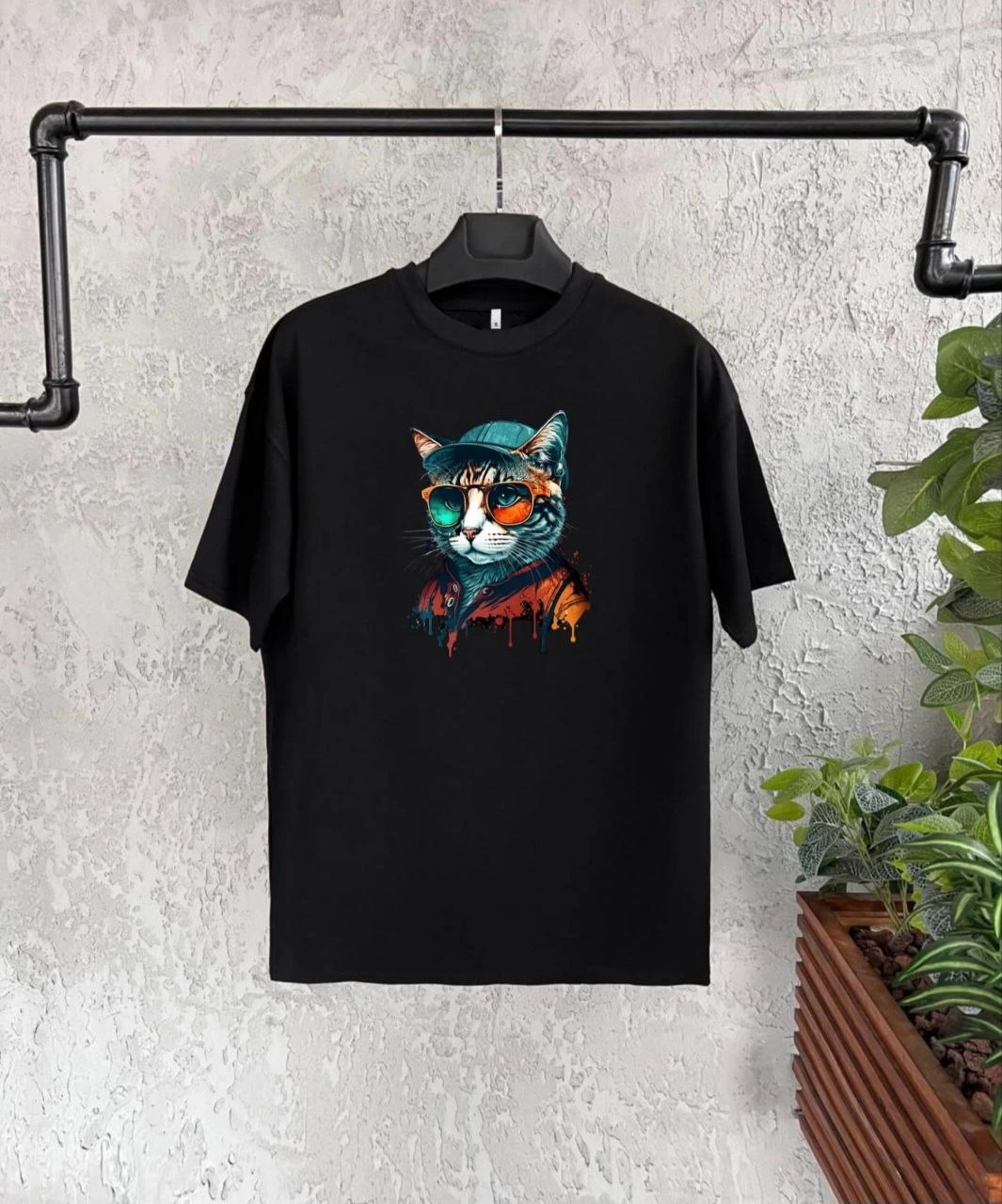 unisex-cocuk-baskili-t-shirt-siyah-61549791-sw1065sh1280 Unisex Çocuk Baskılı T-Shirt - Siyah