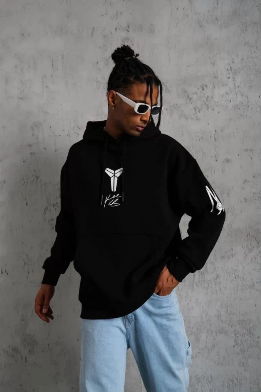 unisex-sirt-baskili-kapusonlu-uc-iplik-oversize-sweatshirt-siyah-5970428-sw853sh1280 Erkek 3 İplik Pamuklu Kapüşonlu Kanguru Cepli Baskılı Oversize Hoodie Sweatshirt - Siyah