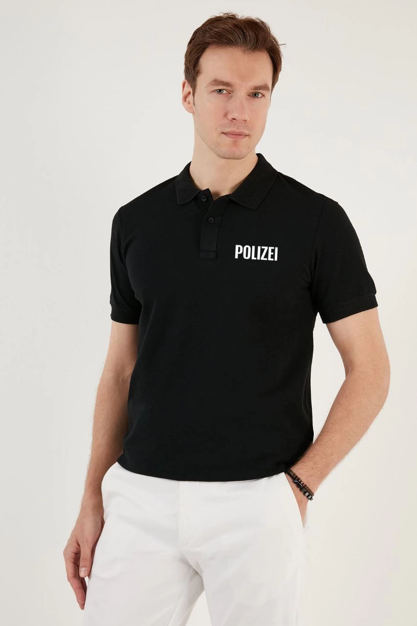 unisex-yakasi-dugmeli-yakali-pike-t-shirt-siyah-79584397-sw853sh1280 Erkek Polo Yaka Tişört Düğmeli Pike Baskılı T-Shirt - Siyah