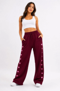 Kadın Osy Modal Yumuşak Dokulu Nakışlı Cepli Oversize Bol Paça Eşofman Altı - Bordo Kadin Osy Modal Yumusak Dokulu Nakisli Cepli Oversize Bol Paca Esofman Alti Bordo 92465825 Sw852sh1280 200x300