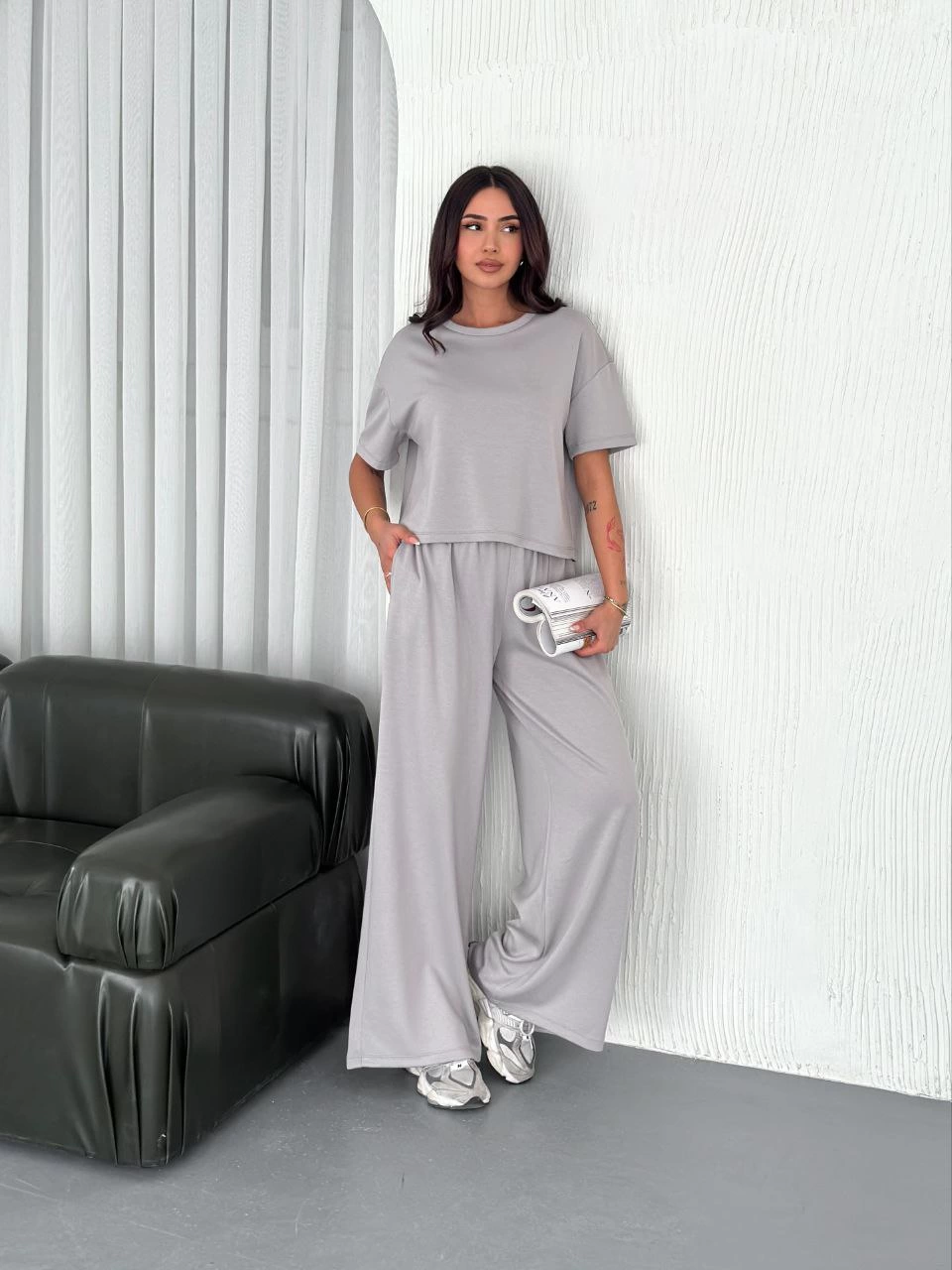 osy-modal-yumusak-dokulu-kumas-bisiklet-yaka-t-shirt-bol-paca-pantalon-ikili-takim-boyali-gri-75009870-sw960sh1280 Kadın Osy Modal Yumuşak Kumaş Bisiklet Yaka T-shirt Bol paça Pantolon ikili Takım - Boyalı Gri